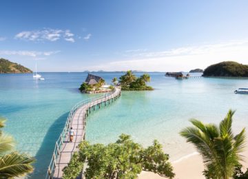 Ansicht von oben ©Likuliku Lagoon Resort