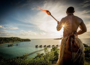 Ansicht von oben ©Likuliku Lagoon Resort