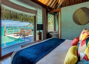 Luxus Schlafzimmer ©InterContinental Bora Bora Resort Thalasso Spa