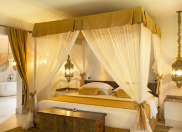 Luxus Schlafzimmer ©Baraza Resort and Spa Zanzibar