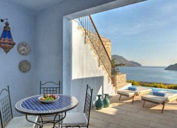 Villa Terrasse mit Meerblick ©Blue Palace Elounda Kreta