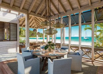 Dining ©Rosewood Little Dix Bay
