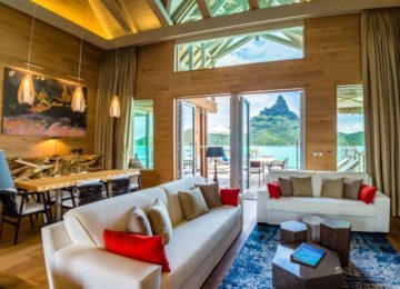 Wohnbereich ©InterContinental Bora Bora Resort Thalasso Spa