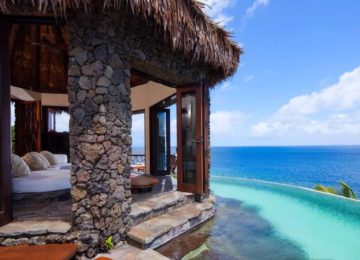 Luxus Villa mit Blick auf den Ozean ©COMO Laucala Island