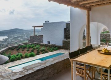 Azure 5-Schlafzimmer Villa Meerblick mit privatem Pool©Acron Villas Paros