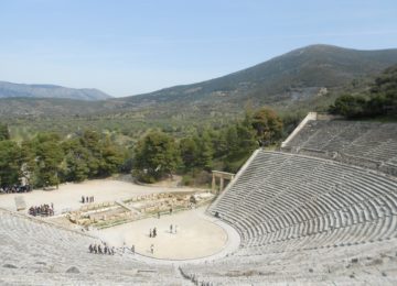 Amphitheater Epidaurus Peloponnes