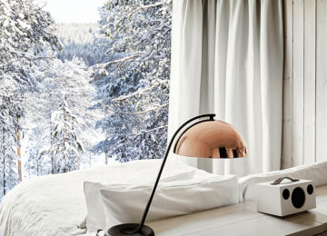Artic TreeHouse Hotel Finnland Lappland©View aus dem Zimmer