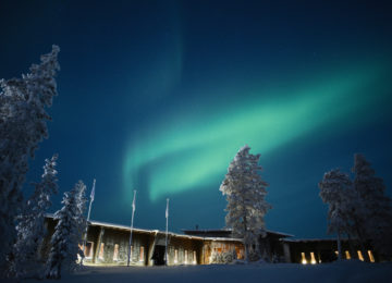 Auroras Octola Private Wilderness Lodge Finnland Polarkreis