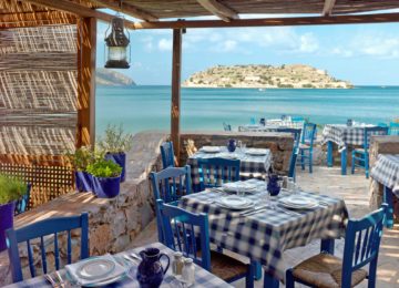 Blue Door Taverna Restaurant ©Blue Palace Elounda Kreta