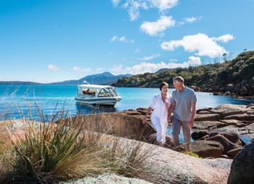 Boat© Saffire Freycinet Lodge