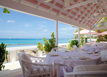 Restaurant mit Meerblick©Cobblers Cove Hotel
