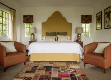 Luxus Schlafzimmer ©Sabyinyo Silverback Lodge (Governors‘ Camp Collection)