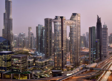 Ansicht von oben ©The Address Sky View