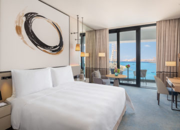Luxus Schlafzimmer mit Meerblick ©Address Beach Resort