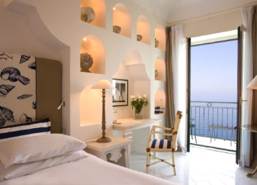 Deluxe Zimmer mit Balkon und Meerblick ©Hotel Bellevue Syrene, Sorrent
