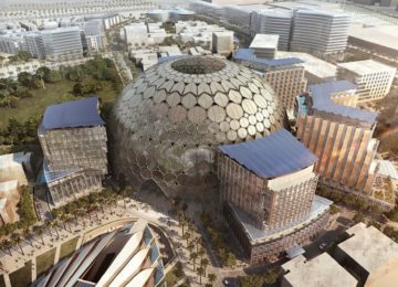 Expo 2020 – Al Wasl Plaza (Aerial Picture) ©Expo
