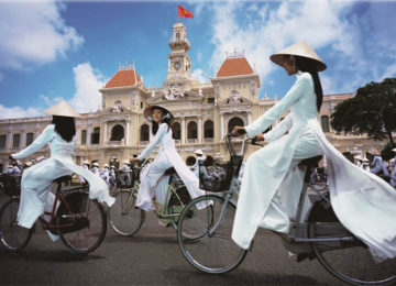 Fahrradfahrt © Vietnam Airlines