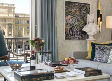 Grand view Suite© Hotel Savoy Florenz