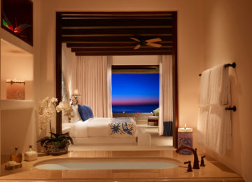 Luxus Schlafzimmer mit Blick auf den Ozean ©Las Ventanas al Paraiso