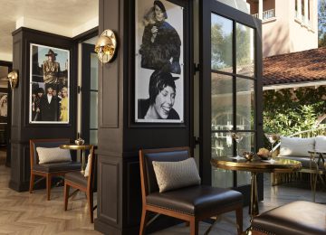 Hotel Bel Air Bar Alcoves © Dorchester Collection