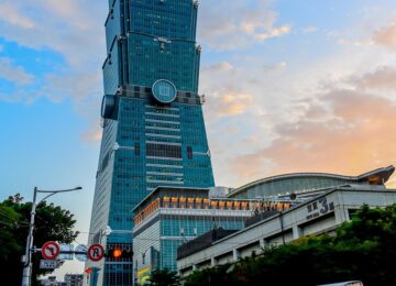 Taipei 101, Wolkenkratzer, Gebäude, Taiwan, Asien