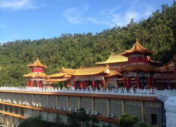 Drei klare gesamt-tempel, Taiwan, Yilan, Asien
