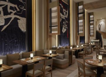 Fine Dining Restaurant Interieur, One&Only Cape Town, Luxushotel, Südafrika