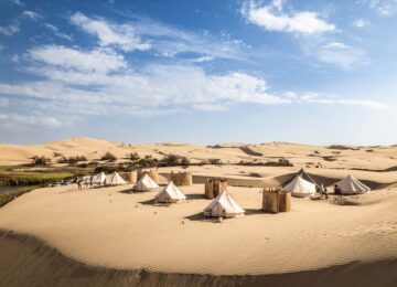 Dune Camp, Paracas, Peru, Südamerika