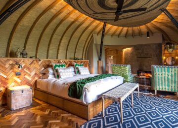 Bisate Lodge, Volcanoes National Park, Ruanda, Afrika