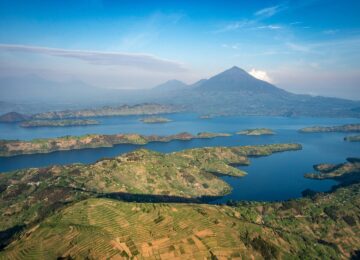 Bisate Lodge, Volcanoes National Park, Ruanda, Afrika
