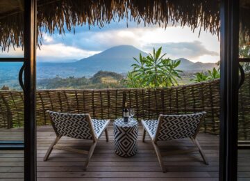 Bisate Lodge, Volcanoes National Park, Ruanda, Afrika