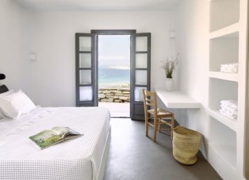 Indigo 4-Schlafzimmer Villa Meerblick mit privatem Pool©Acron Villas Paros