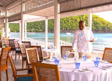 Restaurant ©Carlisle Bay Antigua