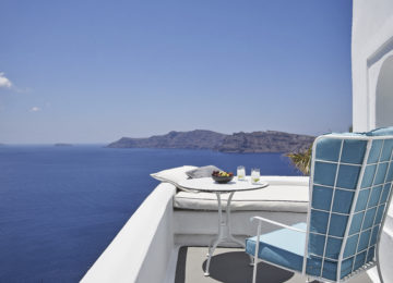 Superior Suite Terrasse mit Meerblick ©Katikies Kirini Santorini