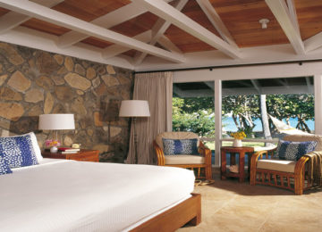 Luxus Schlafzimmer ©Rosewood Little Dix Bay