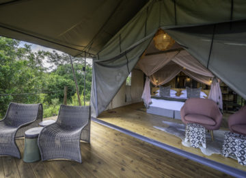Magashi Camp, Luxus Zelt ©Wilderness Safaris