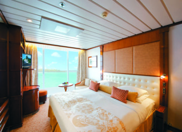 Balcony Stateroom (Category C) on The Gauguin.