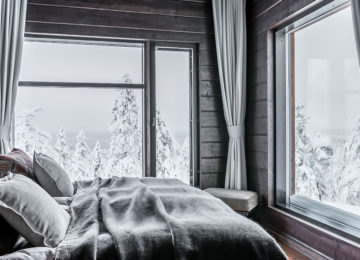 Octola Zimmer Wilderness Private Lodge Finnland Lappland
