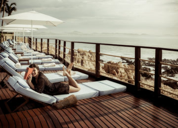 Terrasse mit Blick auf den Ozean ©One&Only Palmilla