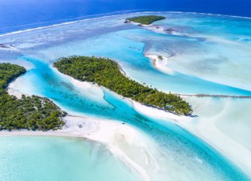 Ansicht von oben ©Pacific Resort Aitutaki