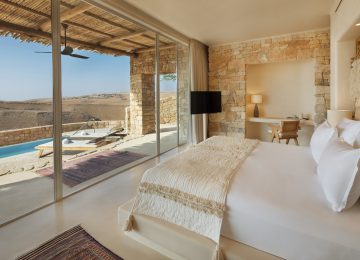 Six Senses Israel Shaharut Panorama_Pool_Villa-bedroom