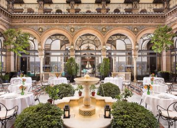 Restaurant Patio Alfonso XIII © Marriott