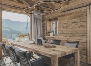 Senhoog Chalet BergWärtsGeist©Esstisch