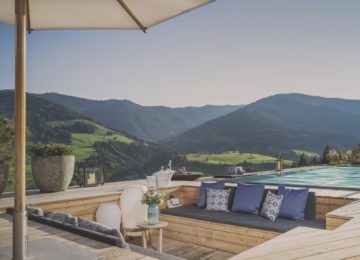 Senhoog Chalet BergWärtsGeist©Pool Lounge