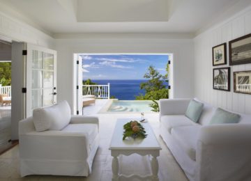 Superior Luxury Villa mit Blick auf den Ozean ©Sugar Beach, A Viceroy Resort