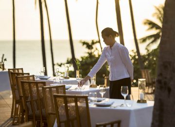 Thai Restaurant Exterior Tables