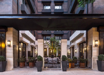The Singular Hotel Santiago Eingang © Opal Collection Chile