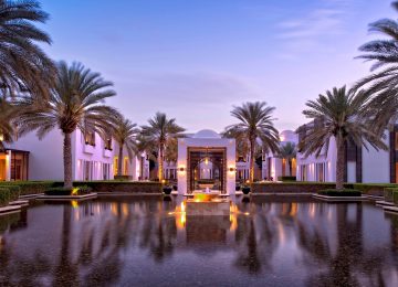 Wassergarten im The Chedi Muscat © The Chedi Muscat