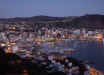 Wellington Harbour Wellington © Ian Trafford – Tourism New Zealand