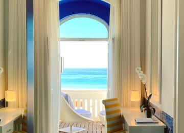 Terrasse mit Blick aufs Meer ©Bela Vista Hotel & Spa